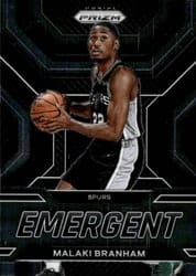 2022-23 Panini Prizm Emergent Malaki Branham #28 card