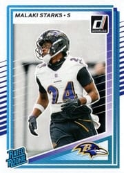 2025 Donruss Base Set Malaki Starks #346 card
