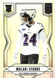 2025 Donruss Elite Base Set Malaki Starks #130 card
