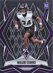 2025 Panini Phoenix Base Set Malaki Starks #195 card