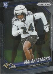 2025 Panini Prizm Base Set Malaki Starks #310 card