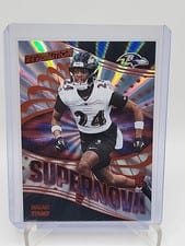 2025 Panini Revolution Supernova Malaki Starks #11 card