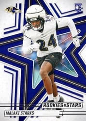 2025 Panini Rookies & Stars Base Set Malaki Starks #155 card