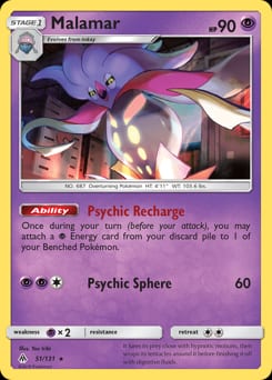 Forbidden Light Malamar #51 card