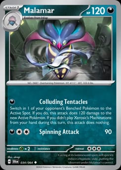 Shrouded Fable Malamar #34 card