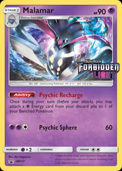 SM Black Star Promos Malamar #SM117 card