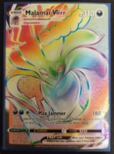 2020 Rebel Clash Malamar VMAX #198 card
