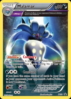 XY Black Star Promos Malamar #XY58 card