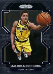 2021-22 Panini Prizm Base Set Malcolm Brogdon #135 card