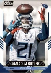 2021 Score Base Set Malcolm Butler #187 card