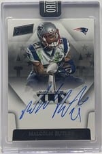 2025 Panini Honors Super Bowl Signatures Prizm Malcolm Butler #2 card