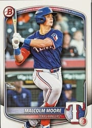 2025 Bowman Draft Base Set Malcolm Moore #BD-191 card