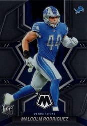 2022 Panini Mosaic Base Set Malcolm Rodriguez #400 card