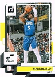 2022-23 Donruss Base Set Malik Beasley #193 card