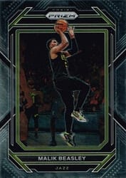 2022-23 Panini Prizm Base Set Malik Beasley #60 card