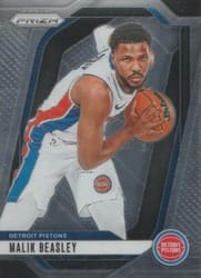 2024-25 Panini Prizm Base Set Malik Beasley #211 card