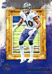 2020 Panini Chronicles Gridiron Kings Malik Harrison #GK-18 card