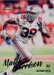 2020 Panini Luminance Base Set Malik Harrison #134 card