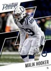 2018 Panini Prestige Base Set Malik Hooker #39 card