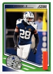 2025 Score Base Set Malik Hooker #95 card