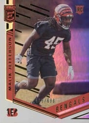 2018 Donruss Elite Base Set Malik Jefferson #116 card