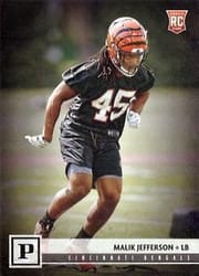 2018 Panini Base Set Malik Jefferson #339 card