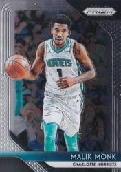 2018-19 Panini Prizm Base Set Malik Monk #50 card