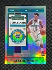 2019 Panini Contenders Malik Monk Playoff Ticket #75 card