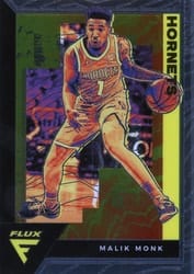 2020-21 Panini Flux Base Set Malik Monk #24 card