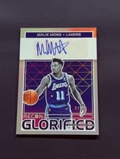 2021-22 Panini Recon Glorified Signatures Malik Monk #GS-MMO card