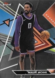 2023-24 Finest Base Set Malik Monk #158 card
