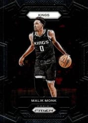 2023-24 Panini Prizm Base Set Malik Monk #71 card