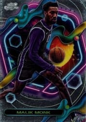 2023-24 Topps Chrome Cosmic Base Set Malik Monk #110 card