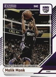 2024-25 Donruss Base Set Malik Monk #126 card