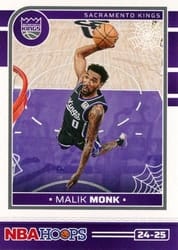 2024-25 Haunted Hoops Base Haunted Hoops Malik Monk #58 card