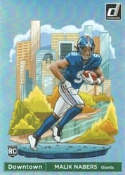2024 Donruss Downtown Malik Nabers #18 card