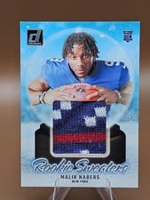 2024 Donruss Rookie Holiday Sweater Malik Nabers #RHS-MNA card