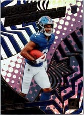 2024 Donruss Rookie Revolution Malik Nabers #17 card