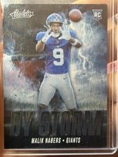 2024 Panini Absolute By Storm Malik Nabers #BS-MNS card