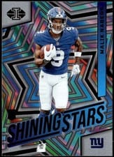 2024 Panini Illusions Shining Stars Malik Nabers #5 card