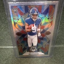 Malik Nabers 2024 Panini Mosaic Stained Glass #SG-21