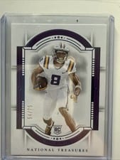 2024 Panini National Treasures Collegiate Base Set Malik Nabers #5 card