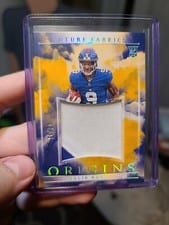 2024 Panini Origins Future Fabrics Malik Nabers #FF-MNA card