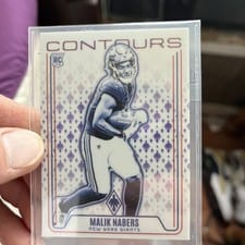 2024 Panini Phoenix Contours Malik Nabers #CON-MNS card