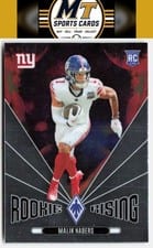 2024 Panini Phoenix Rookie Rising Malik Nabers #RR-MNS card