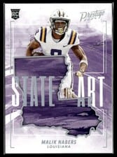 2024 Panini Prestige State of the Art Malik Nabers #SA-MNS card