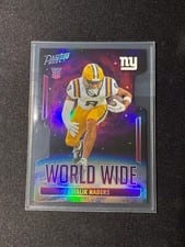 2024 Panini Prestige World Wide Malik Nabers #WW-MNS card