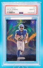 2024 Panini Prizm Aurora Malik Nabers #18