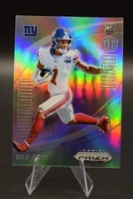 2024 Panini Prizm Deca Downtown Bound Malik Nabers #6 card
