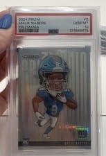 2024 Panini Prizm Prizmania Malik Nabers #5 card
